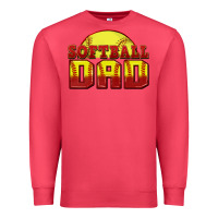 Cardinal softball dad Premium Sweatshirt - Zillion Design Studio