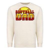 Sandshell softball dad Premium Sweatshirt - Zillion Design Studio