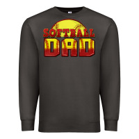 Smoke softball dad Premium Sweatshirt - Zillion Design Studio