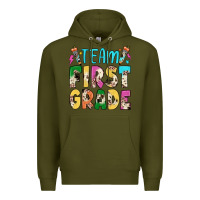 Army Green team first grade Premium Hoodie - JahusDesignShop
