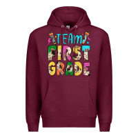 Burgundy team first grade Premium Hoodie - JahusDesignShop