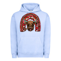 Pigment Grape Ice valentines highland cow rainbow Urban Hoodie - JahusDesignShop