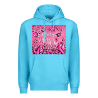 Ocean Blue nobody fights alone Premium Hoodie - AdoDesignShop