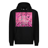 Black nobody fights alone Premium Hoodie - AdoDesignShop
