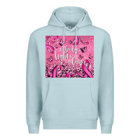 Blue Mist nobody fights alone Premium Hoodie - AdoDesignShop