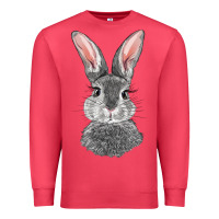 Cardinal Bunny Face Premium Sweatshirt - RanaPortraitStore