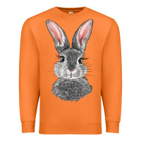 Carrot Bunny Face Premium Sweatshirt - RanaPortraitStore
