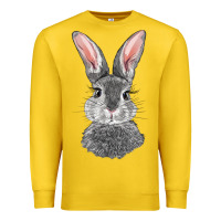 Lemon Bunny Face Premium Sweatshirt - RanaPortraitStore