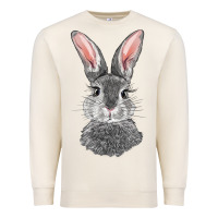 Sandshell Bunny Face Premium Sweatshirt - RanaPortraitStore