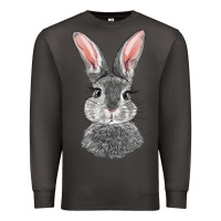 Smoke Bunny Face Premium Sweatshirt - RanaPortraitStore