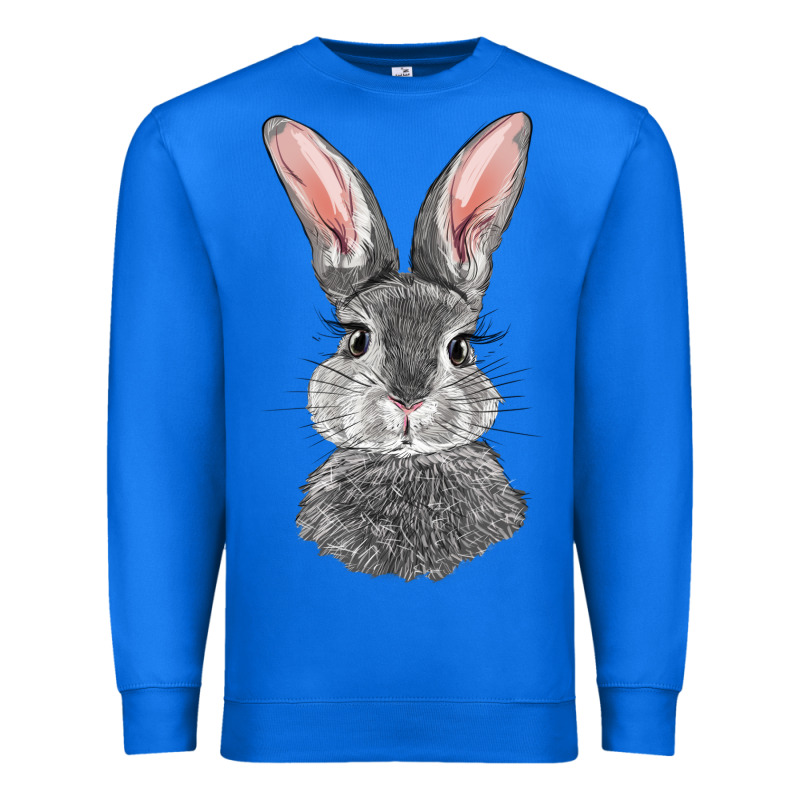 Bunny Face Premium Sweatshirt by RanaPortraitStore | Teevron