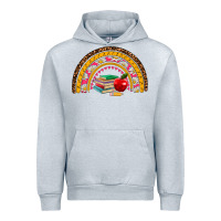 Heather Grey back to school rainbow Urban Hoodie - AdoDesignShop