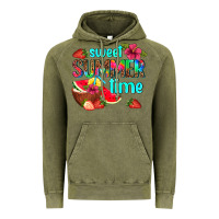 Vintage Olive sweet summer time Vintage Hoodie - AdoDesignShop