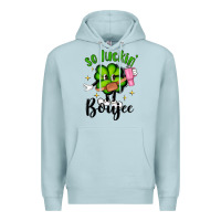 Blue Mist so luckin boujee Premium Hoodie - Artiststas