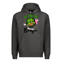 Charcoal Heather so luckin boujee Premium Hoodie - Artiststas
