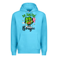 Ocean Blue so luckin boujee Premium Hoodie - Artiststas