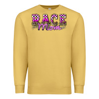 Antique Gold race mom Premium Sweatshirt - Zillion Design Studio