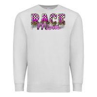 Dove Grey race mom Premium Sweatshirt - Zillion Design Studio