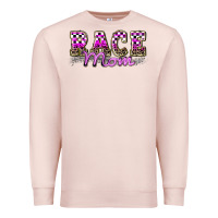 Pale Pink race mom Premium Sweatshirt - Zillion Design Studio
