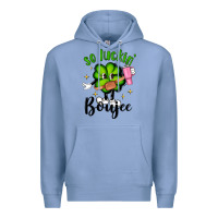 Colony Blue so luckin boujee Premium Hoodie - Artiststas