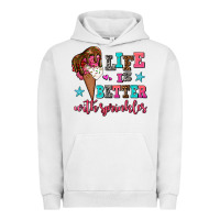 Pigment Lunar Rock life is better with sprinkles Urban Hoodie - AdoDesignShop