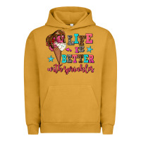 Pigment Peanut Butter life is better with sprinkles Urban Hoodie - AdoDesignShop