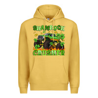 Antique Gold shamrock crusher Premium Hoodie - Artiststas