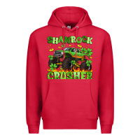 Cardinal shamrock crusher Premium Hoodie - Artiststas