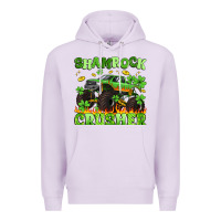 Lilac shamrock crusher Premium Hoodie - Artiststas