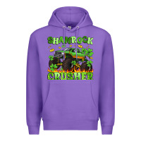 Purple shamrock crusher Premium Hoodie - Artiststas