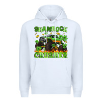 White shamrock crusher Premium Hoodie - Artiststas