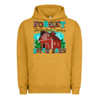 Pigment Peanut Butter forget the she shed i need a bitch barn Urban Hoodie - AdoDesignShop