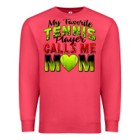 Cardinal my favorite tennis player calls me mom Premium Sweatshirt - Zillion Design Studio