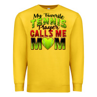 Lemon my favorite tennis player calls me mom Premium Sweatshirt - Zillion Design Studio