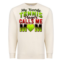 Sandshell my favorite tennis player calls me mom Premium Sweatshirt - Zillion Design Studio