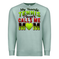 Seafoam my favorite tennis player calls me mom Premium Sweatshirt - Zillion Design Studio
