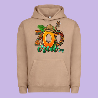 Zoo Crew Urban Hoodie Designed By Adodesignshop