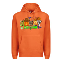 Carrot howdy halloween pumpkins Premium Hoodie - AdoDesignShop