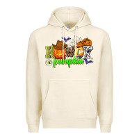 Tofu howdy halloween pumpkins Premium Hoodie - AdoDesignShop
