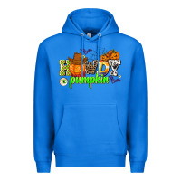 True Royal howdy halloween pumpkins Premium Hoodie - AdoDesignShop