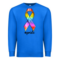 True Royal pride ribbon Premium Sweatshirt - texasbilliewilder