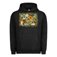 Pigment Black Fall pumpkin Urban Hoodie - Artiststas