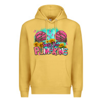 Antique Gold save the pumpkins Premium Hoodie - AdoDesignShop