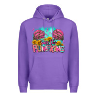 Purple save the pumpkins Premium Hoodie - AdoDesignShop