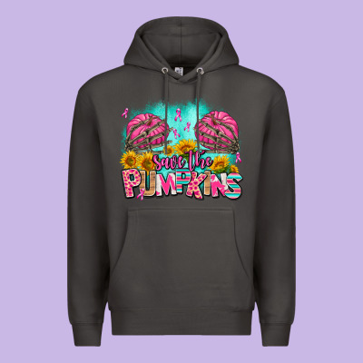 Save The Pumpkins Premium Hoodie Designed By Adodesignshop