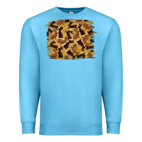 Ocean Blue Bunny Pattern Premium Sweatshirt - RanaPortraitStore