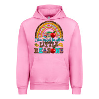 Fuchsia Pink i love my job for all the little reasons Urban Hoodie - AdoDesignShop