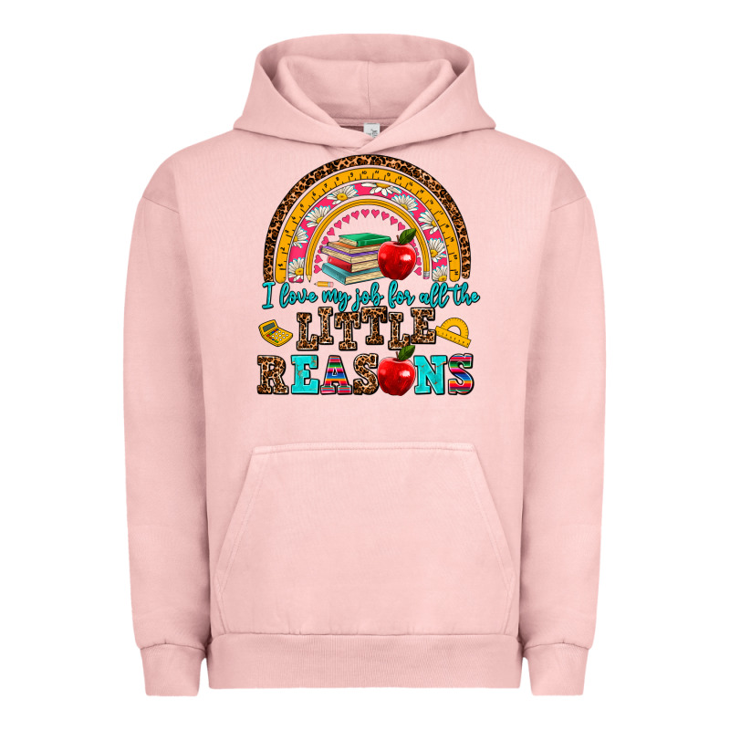 I Love My Job For All The Little Reasons Urban Hoodie by AdoDesignShop | Teevron