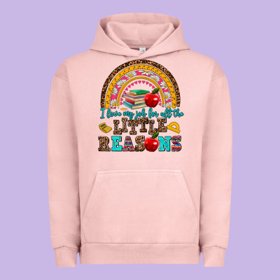 I Love My Job For All The Little Reasons Urban Hoodie Designed By Adodesignshop