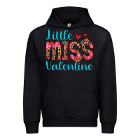 Black little miss valentine Urban Hoodie - JahusDesignShop